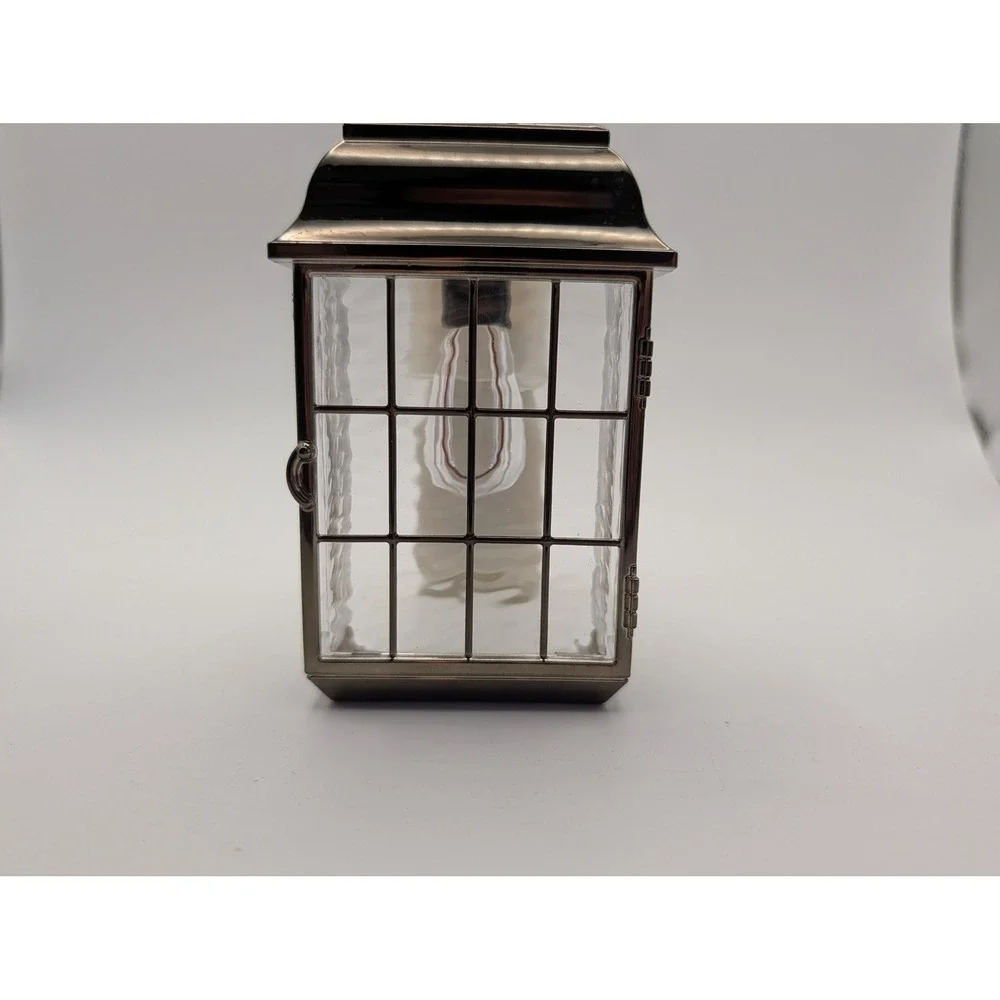 Bath & Body Works Wallflowers Lantern Nightlight Fragrance Plug Silver Works